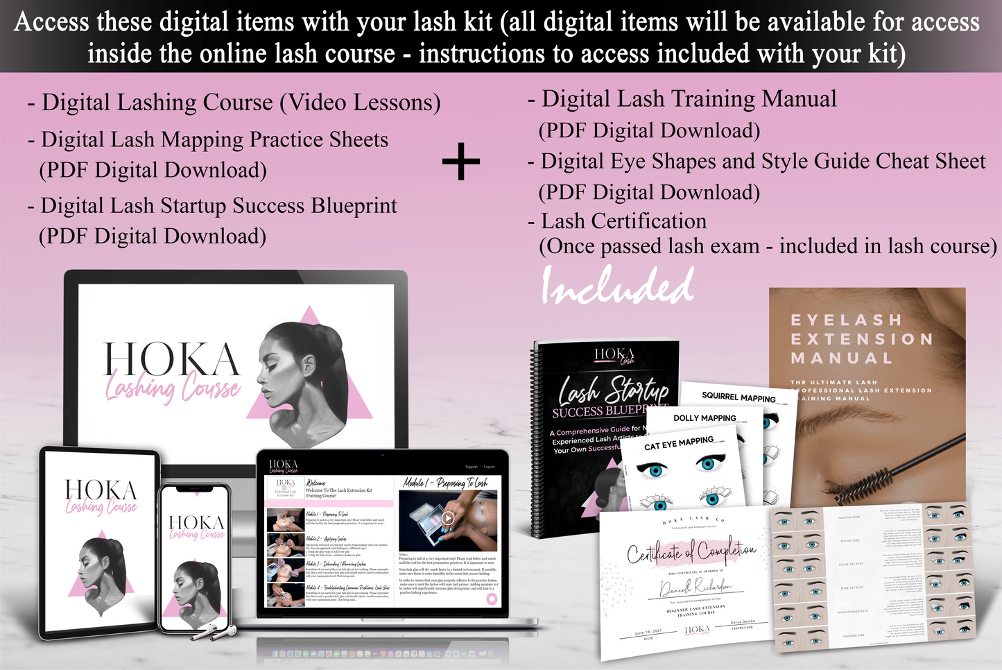 Eyelash Extension Kit + Lash Training & Certification