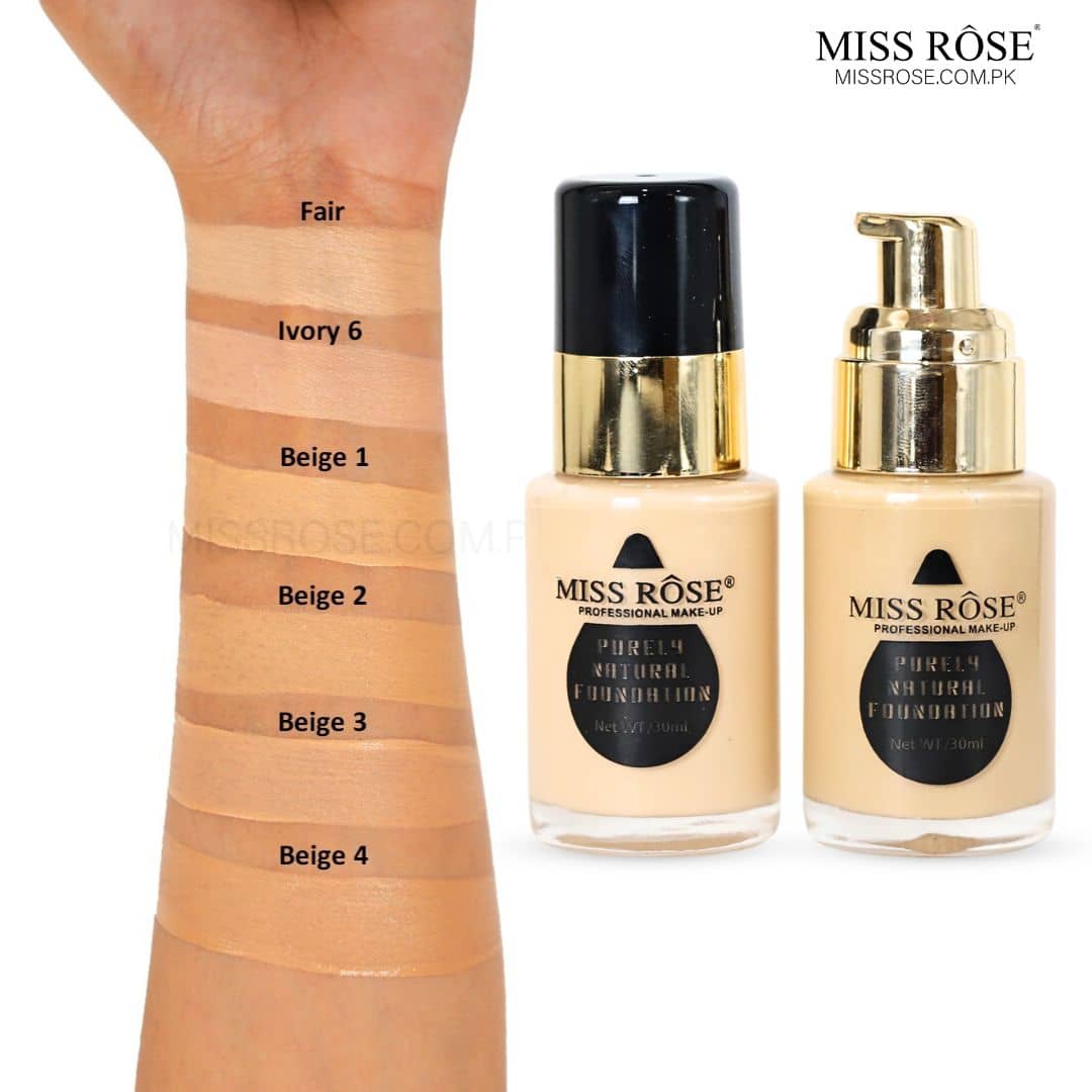 Miss Rose Com Pk Purely Natural Foundation